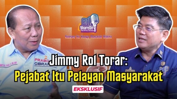 Menjadi Pejabat Negara Adalah Pelayan Masyarakat, Jimmy Rol Torar: Harus Membuat Rakyat Lebih Baik