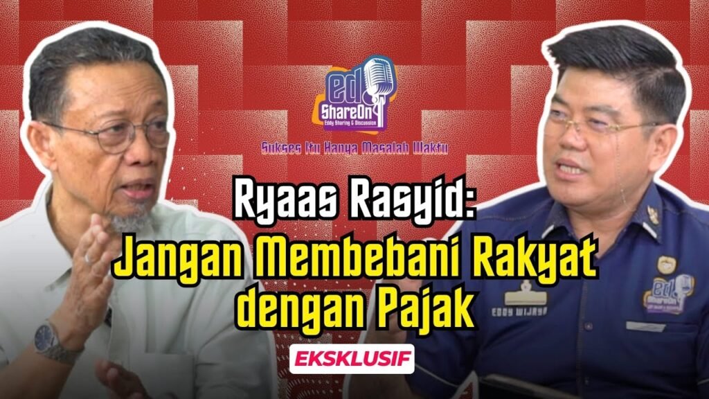 Profesor Ryaas Rasyid saat di podcast EdShareOn. (Foto: EdShareOn.com)