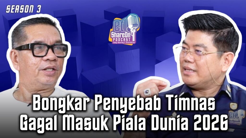 Bung Ropan saat di podcast EdShareOn. (Foto: EdShareOn.com)