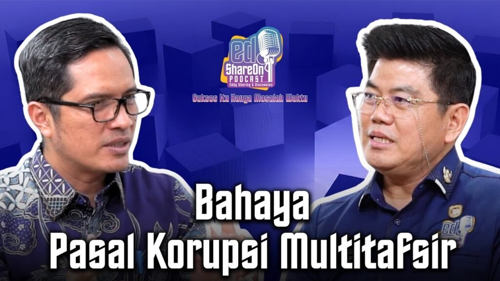 Febri Diansyah saat di podcast EdShareOn. (Foto: EdShareOn.com)