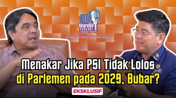 Analisis Ade Armando Suara PSI Kecil pada Pemilu 2024: Kita Dilarang Main Politik Uang