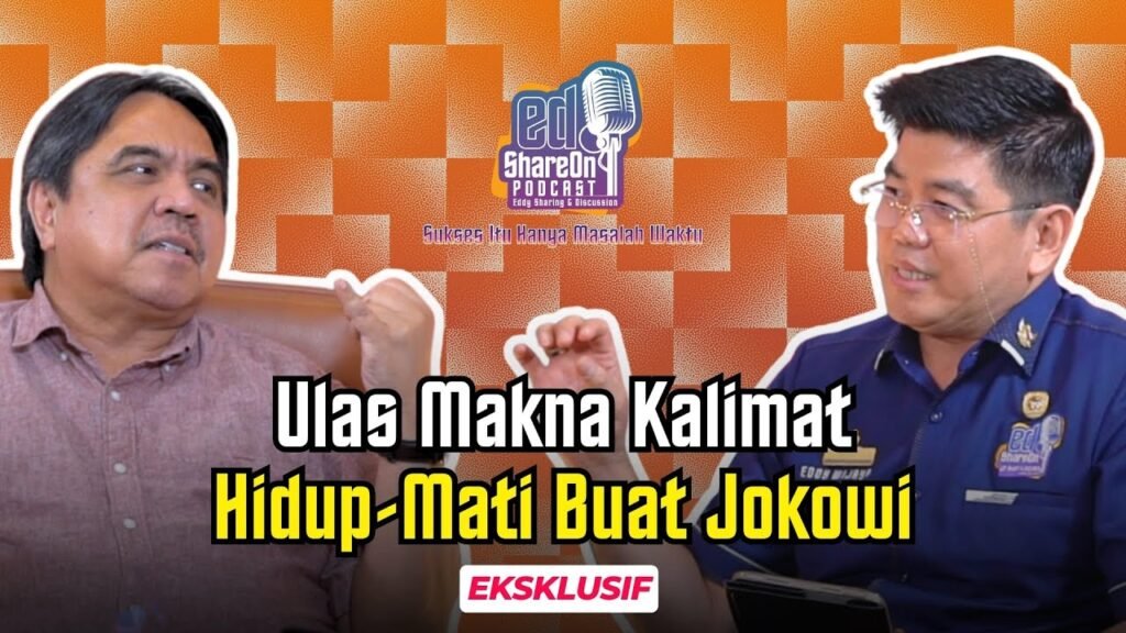 Ade Armando saat di podcast EdShareOn. (Foto: EdShareOn.com)