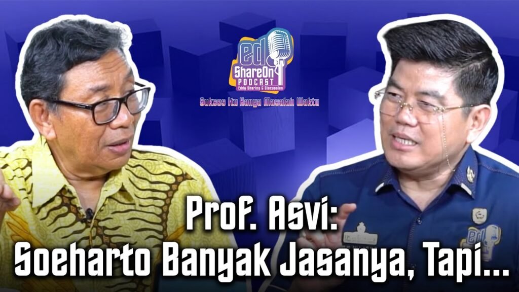 Profesor Asvi saat di podcast EdShareOn. (Foto: EdShareOn.com)