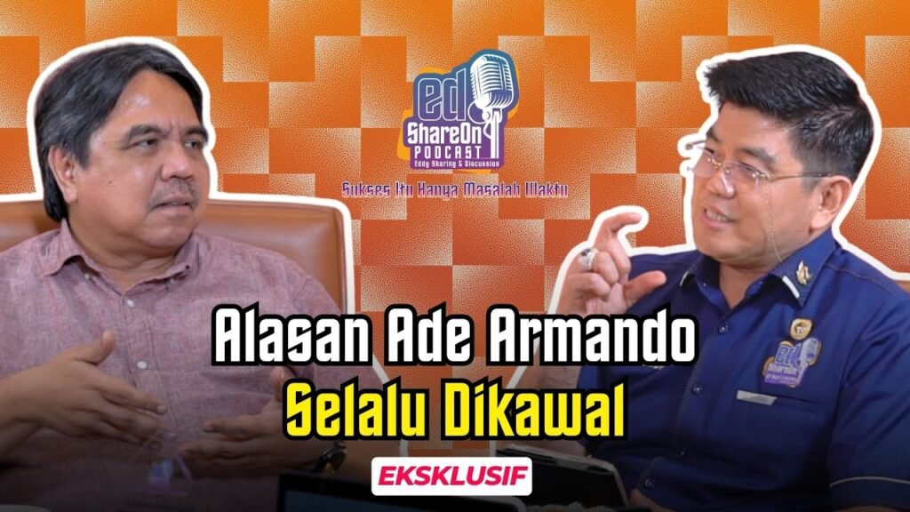 Ade Armando saat di podcast EdShareOn. (Foto: EdShareOn.com)