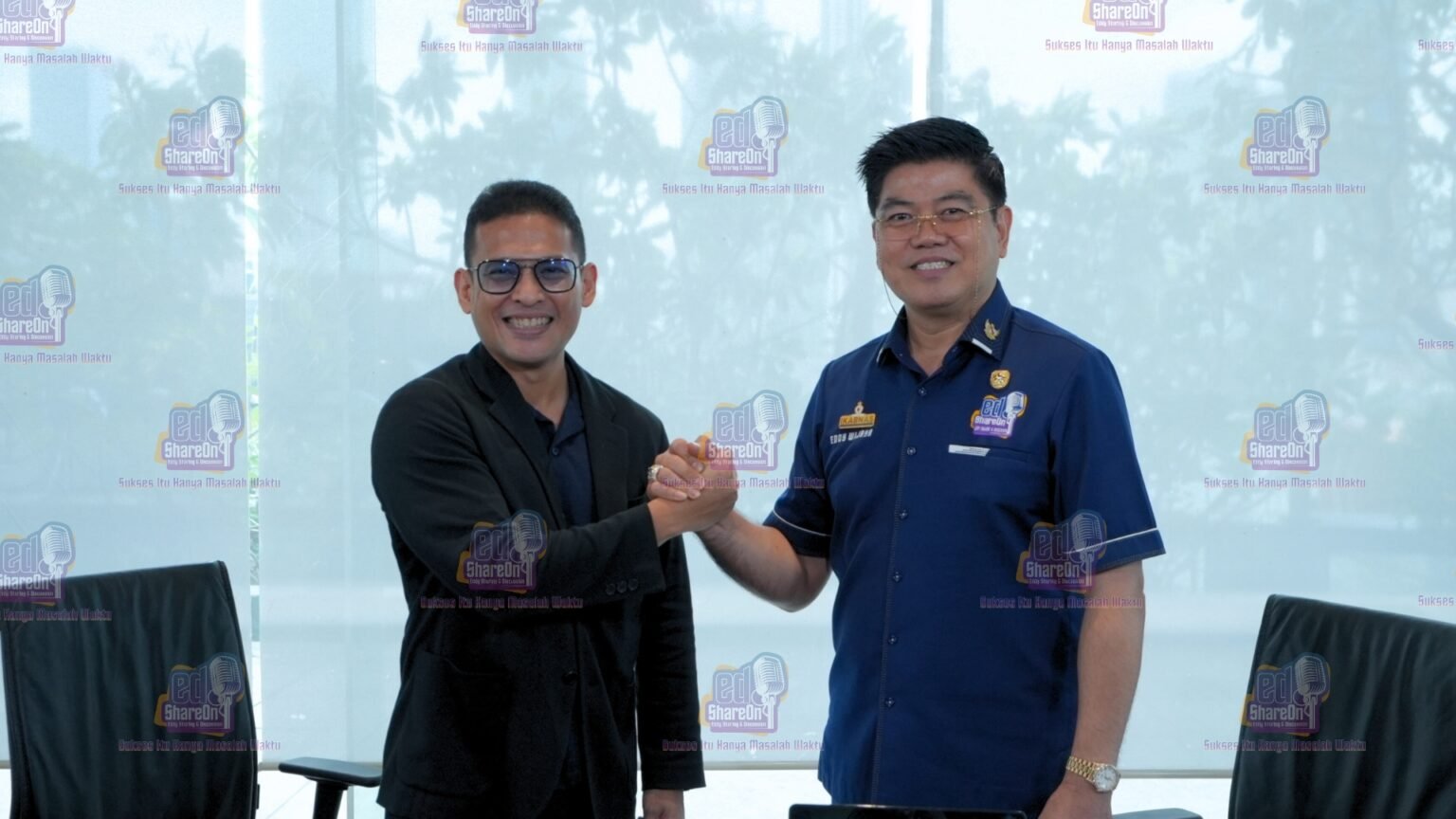 Fithra Faisal saat di podcast EdShareOn. (Foto: EdShareOn.com)