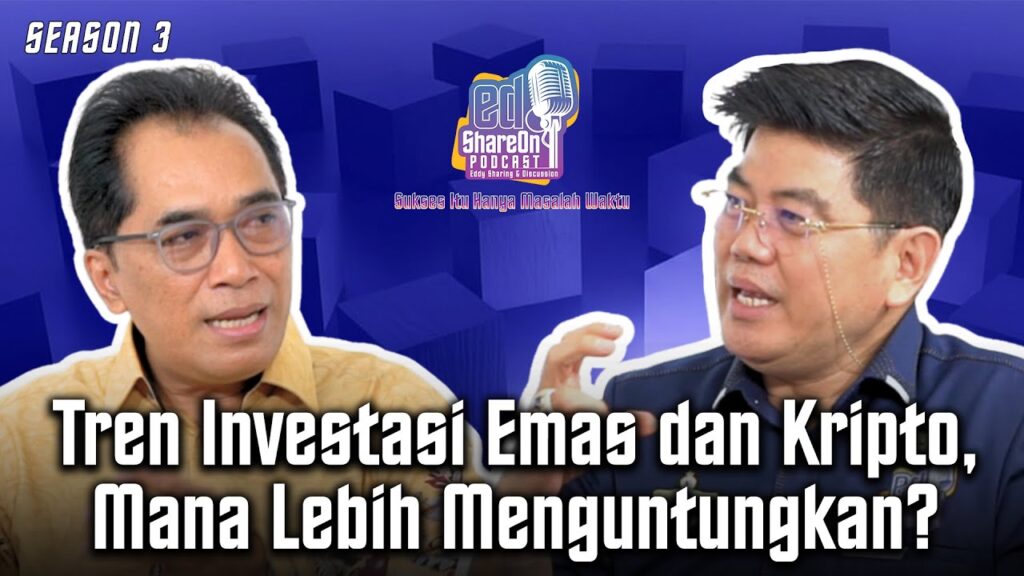 Ibrahim Assuaibi saat di podcast EdShareOn. (Foto: EdShareOn.com)