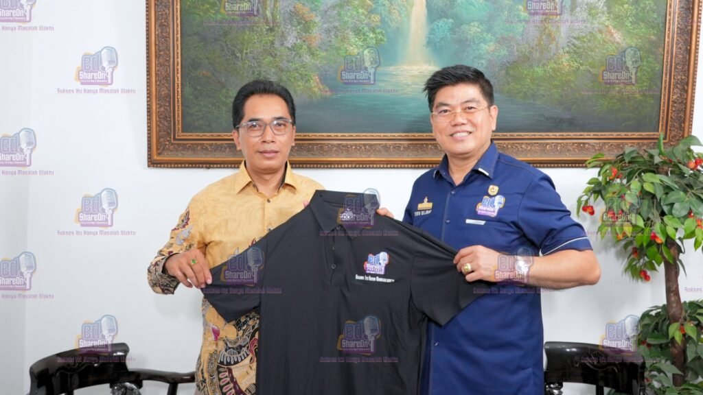 Ibrahim Assuaibi saat di podcast EdShareOn. (Foto: EdShareOn.com)