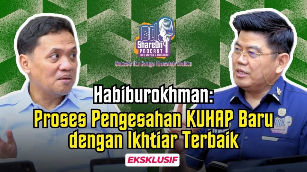 Habiburokhman saat di podcast EdShareOn. (Foto: EdShareOn.com)