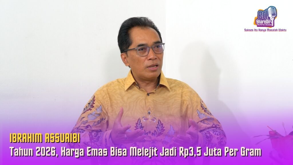 Ibrahim Assuaibi saat di podcast EdShareOn. (Foto: EdShareOn.com)