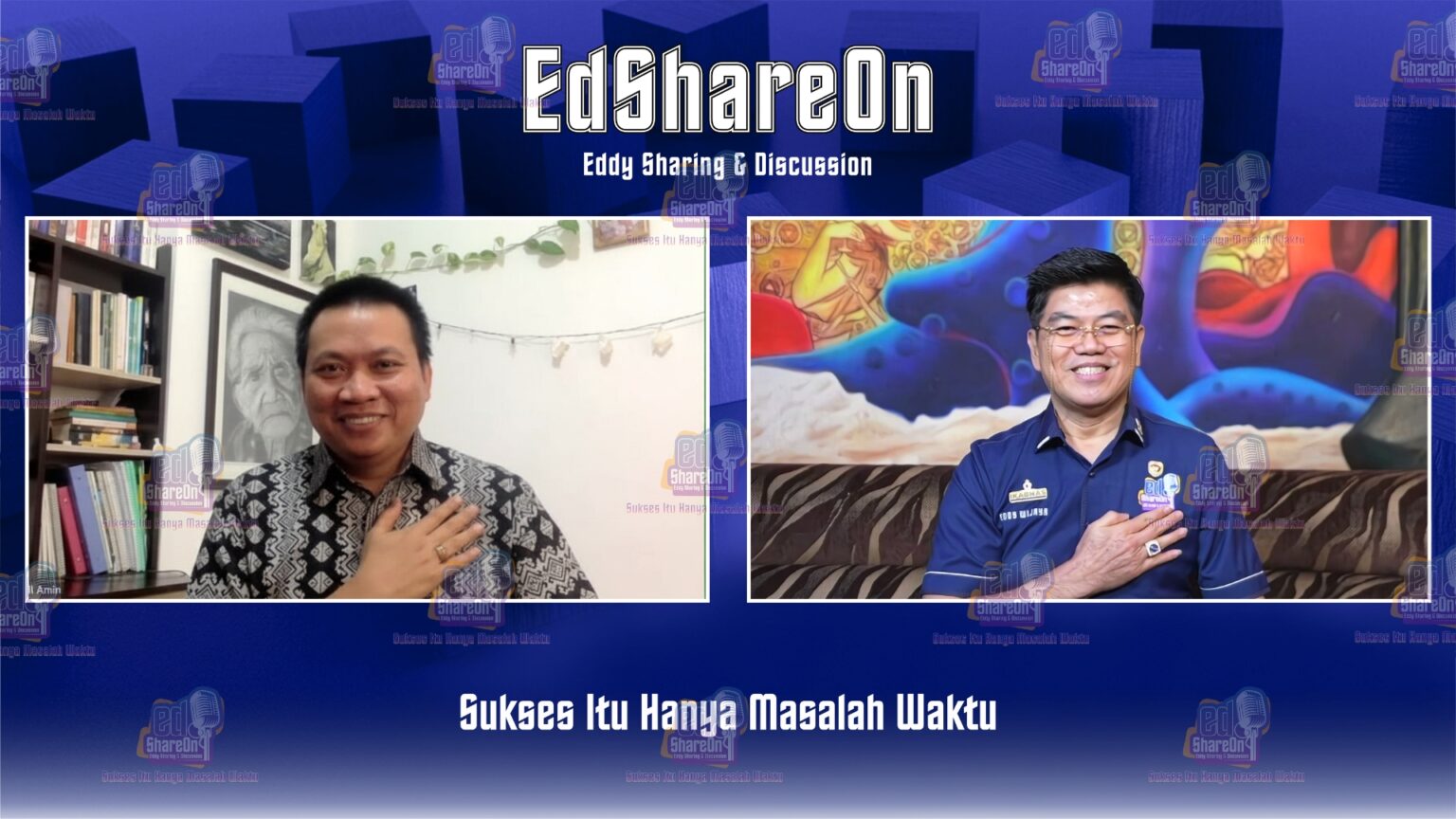 Ismail Amin saat di podcast EdShareOn. (Foto: EdShareOn.com)