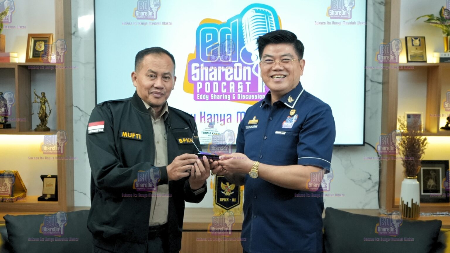 Muhammad Mufti Mubarok saat di podcast EdShareOn. (Foto: EdShareOn.com)