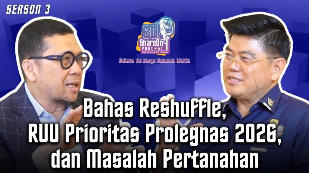 Ahmad Doli saat di podcast EdShareOn. (Foto: EdShareOn.com)