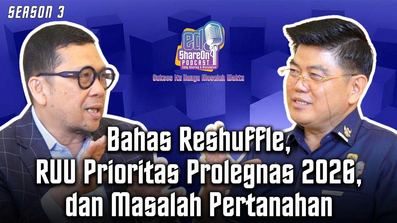 Ahmad Doli saat di podcast EdShareOn. (Foto: EdShareOn.com)