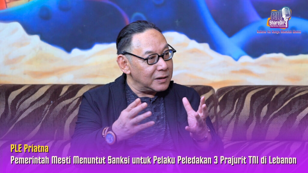 PLE Priatna saat di podcast EdShareOn. (Foto: EdShareOn.com)
