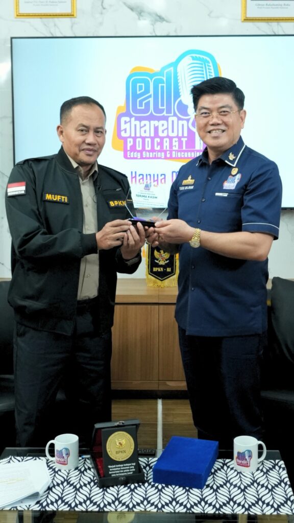 Muhammad Mufti Mubarok saat di podcast EdShareOn. (Foto: EdShareOn.com)
