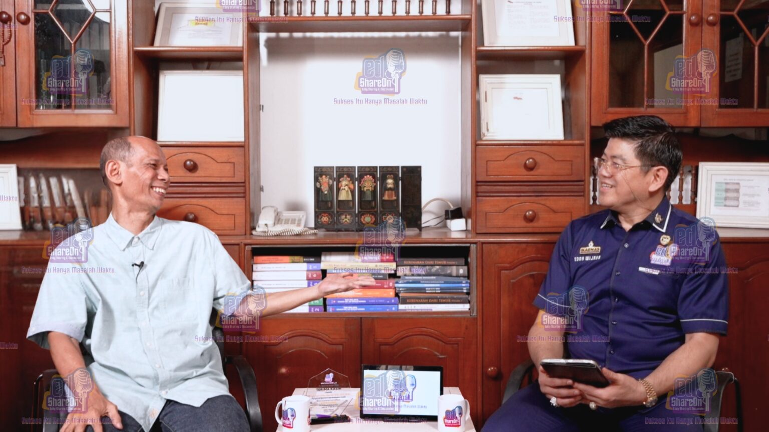 Ichsanuddin Noorsy saat di podcast EdShareOn. (Foto: EdShareOn.com)