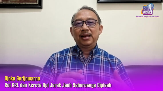 Djoko Setijowarno: Rel KRL dan Kereta Api Jarak Jauh Seharusnya Dipisah