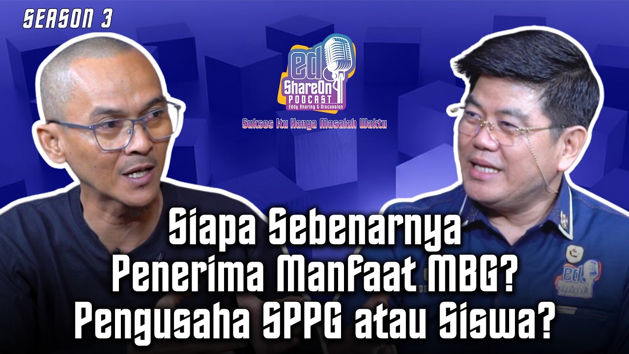 Agus Sarwono saat di podcast EdShareOn. (Foto: EdShareOn.com)