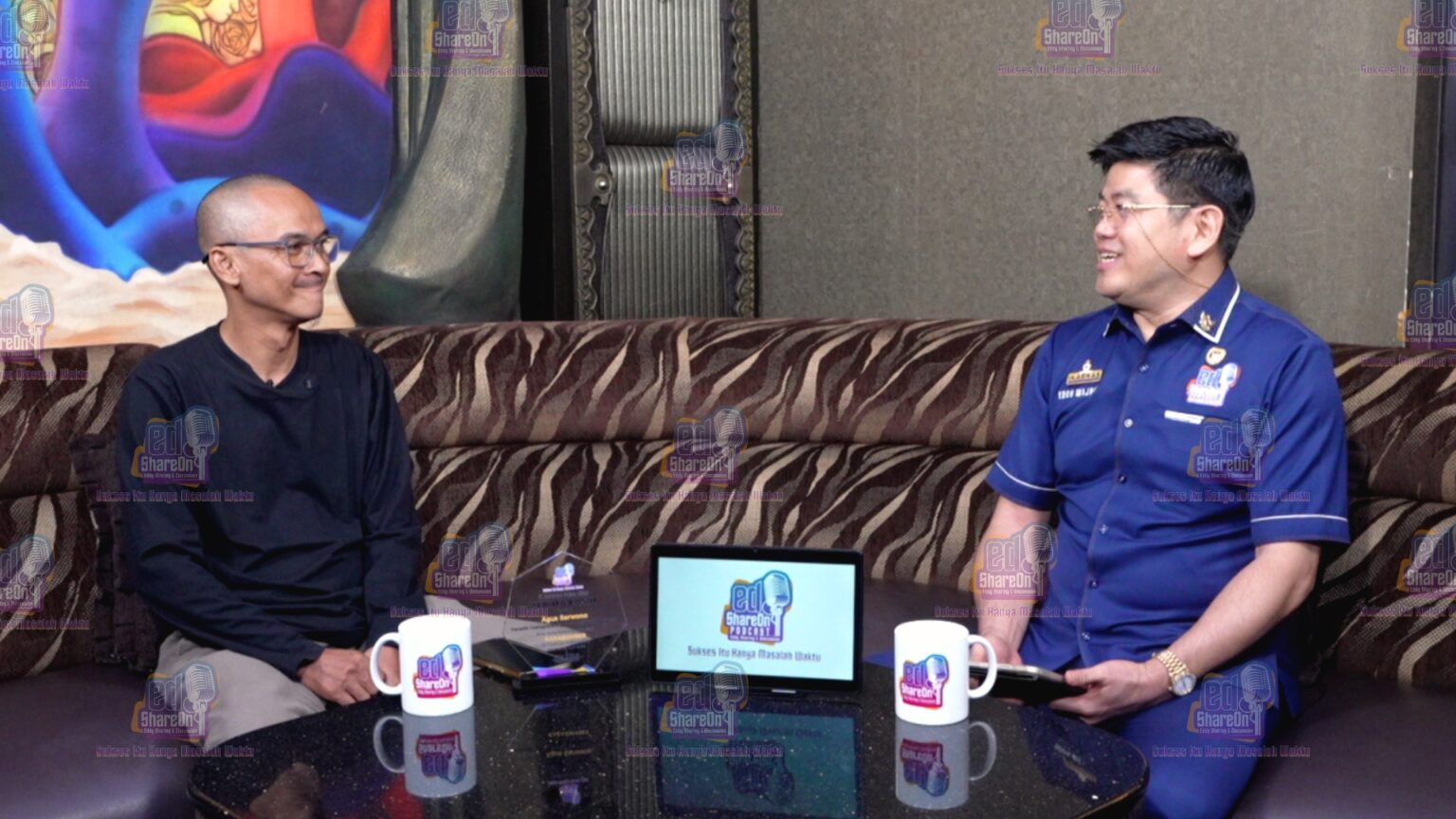Agus Sarwono saat di podcast EdShareOn. (Foto: EdShareOn.com)