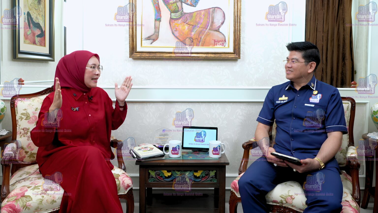 Dewi Tenty saat di podcast EdShareOn. (Foto: EdShareOn.com)