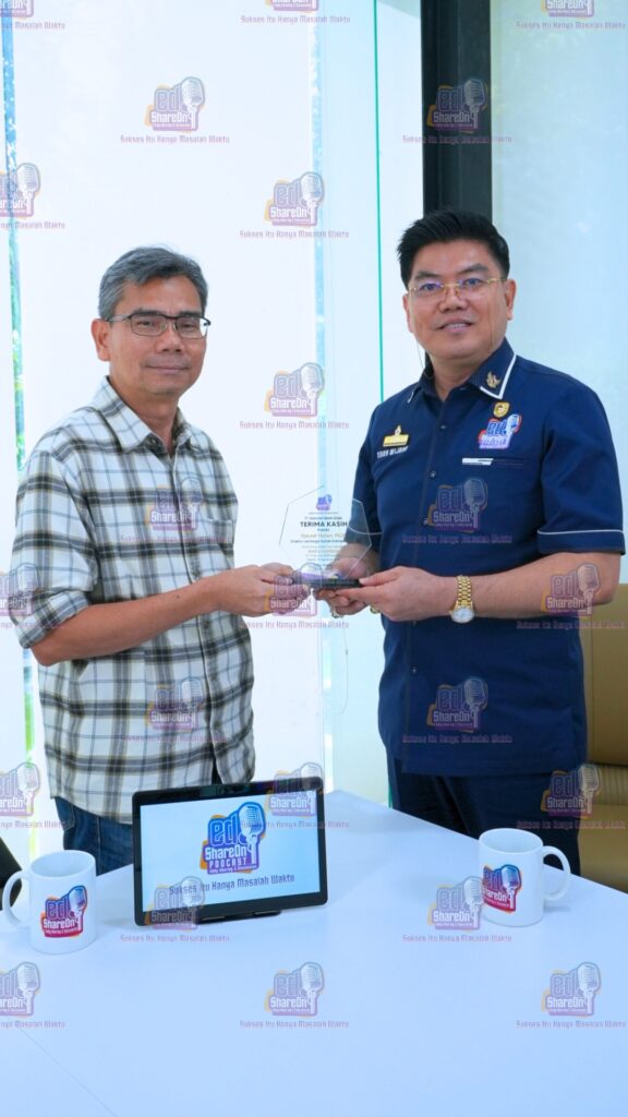 Djayadi Hanan saat di podcast EdShareOn. (Foto: EdShareOn.com)