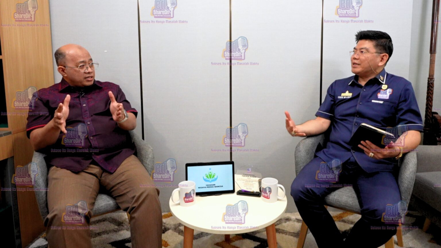 Adib Khumaidi saat di podcast EdShareOn. (Foto: EdShareOn.com)