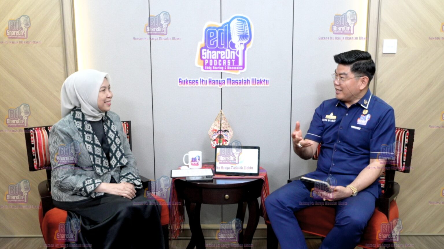 Fajarini Puntodewi saat di podcast EdShareOn. (Foto: EdShareOn.com)