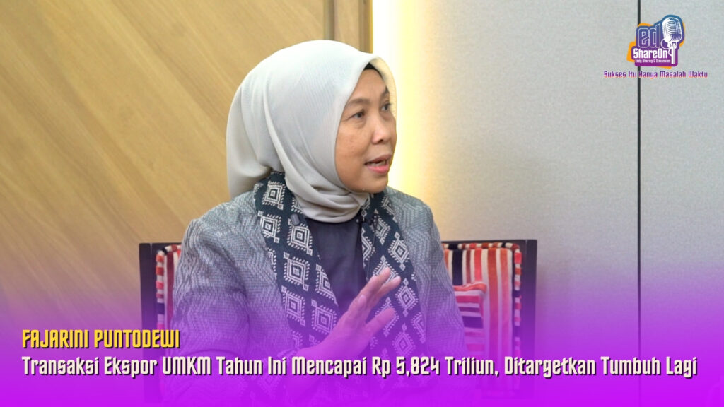 Fajarini Puntodewi saat di podcast EdShareOn. (Foto: EdShareOn.com)