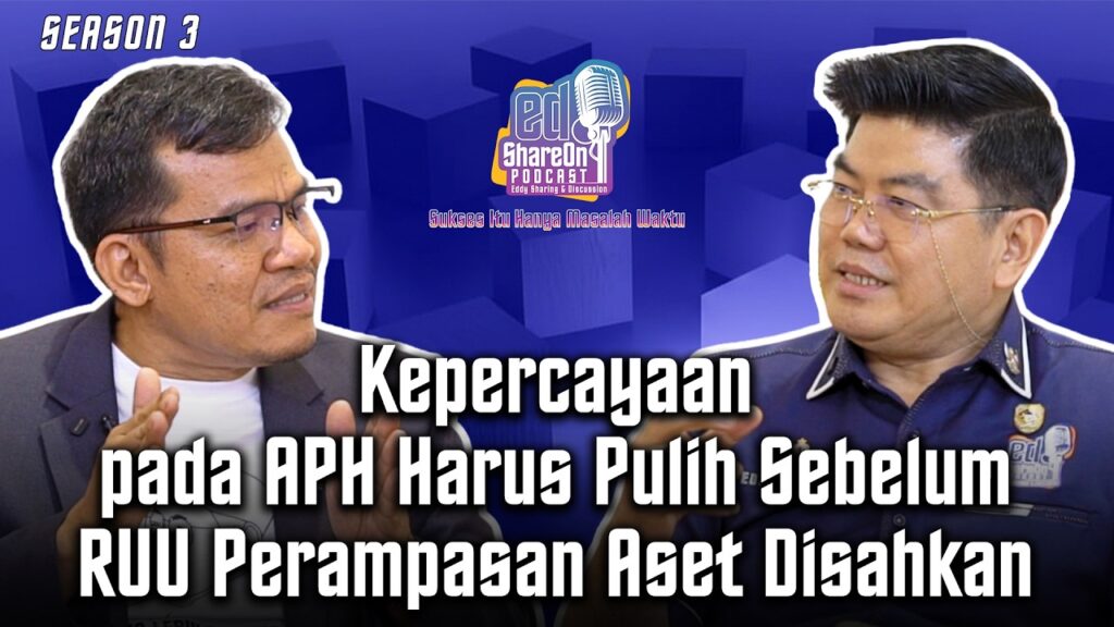 Saurlin Siagian saat di podcast EdShareOn. (Foto: EdShareOn.com)
